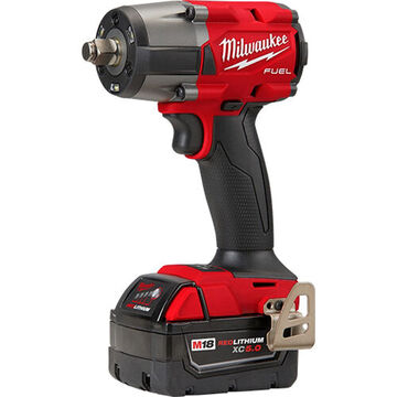 Mid-torque Impact Wrench, Standard, 1/2 In Drive, 650 Ft-lb, 18 V