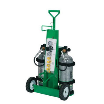 Air Cart Industrial, Snap Tight, 1-people Served, 0 To 125 Psig
