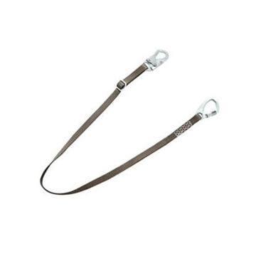 Restraint Lanyard, 400 lb, 6 ft lg, 1-Leg, FP5K Small Snaphooks