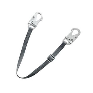 Lanyard Restraint, 400 Lb, 6 Ft Lg, 1-leg, Green, 36c Small Snaphooks