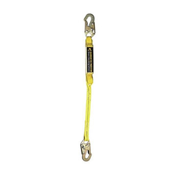 Adjustable Lanyard, 4 ft lg, Yellow