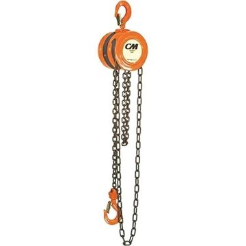 Hand Lever Chain Hoist, 1 ton, 15 ft ht Lifting