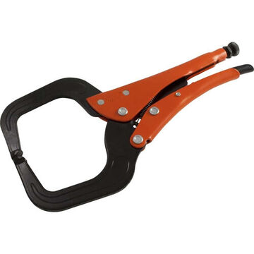 C-Clamp Locking Plier, Wide, 6 in