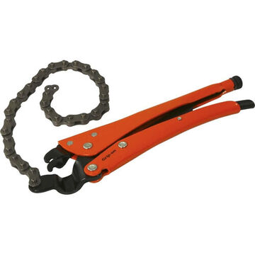 Chain Locking Plier, Drop forged, 6-1/4 in