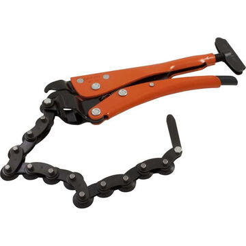 Chain Locking Plier, Drop forged, 2-15/16 in