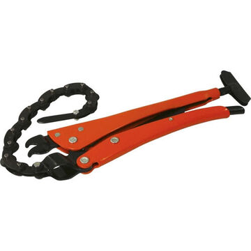 Chain Locking Plier, Drop forged, 2-15/16 in