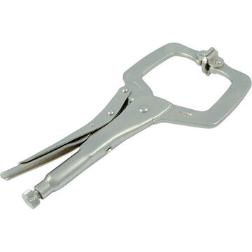 Locking Clamp, Nickel Plated, 2 in