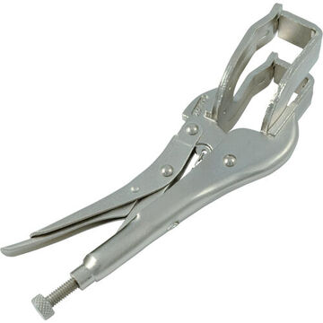 Locking Welding Clamp, Nickel Plated, 2 in