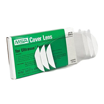 Lens Cover, Clear, 4 in wd, 8 in ht