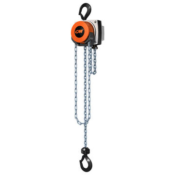 360 Deg Manual Chain Hoist, 1/2 ton, 20 ft ht Lifting
