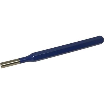 Pin Punch, 3/4 In Tip, 10 In Lg
