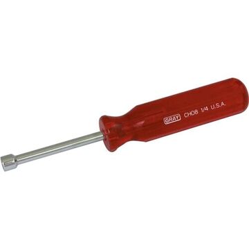 Nut Driver, 1/4 in Drive, Hex
