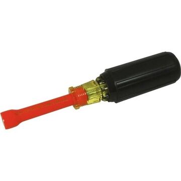 Insulated Nut Driver, 9 mm Drive, Hex