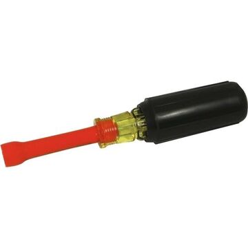 Insulated Nut Driver, 11/32 in Drive, Hex