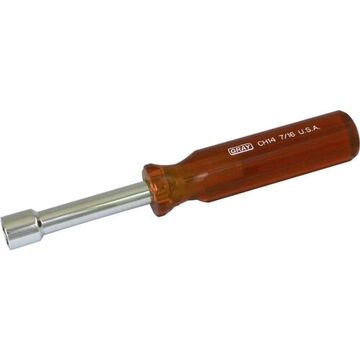 Nut Driver, 7/16 in Drive, Hex