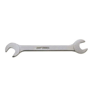 Open End Wrench, 5.5 to 3.2 mm Opening, 78 mm lg, 15/60 deg