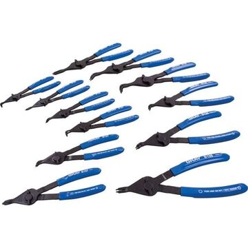 Retaining Ring Plier Set, 12-Piece, Plastic