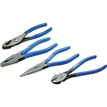 General Maintenance Plier Set, 4-Piece