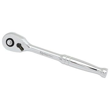 Ratchet, Chrome, 1/4 In Drive, 5 In Lg, 108-teeth