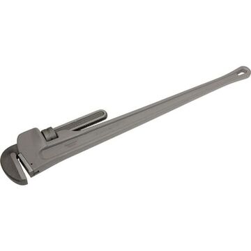 Pipe Wrench, 6 in, 48 in lg, Hook And Heel, 6 in