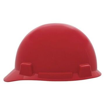 Cap Forestry Protective, 6-1/2 To 8 In Fits Hat, Red, Polyethylene, 6-point Fas-trac® Iii, E