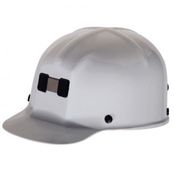 Protective Cap, 6-1/2 to 8 in Fits Hat, White, Polycarbonate, Fas-Trac® III, G
