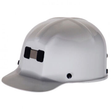 Cap Protective, 6-1/2 To 8 In Fits Hat, White, Polycarbonate, Fas-trac® Iii, G