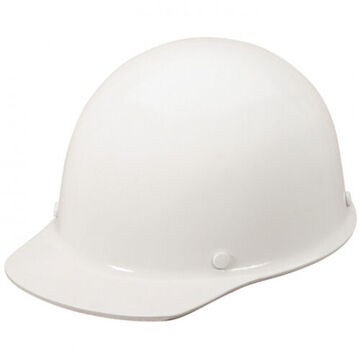 Cap Protective, 6-1/2 To 8 In Fits Hat, White, Polycarbonate, Fas-trac® Iii, G
