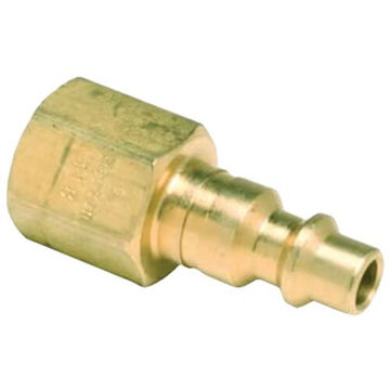 Quick Disconnect Plug, 1/4 in NPT, Aluminum