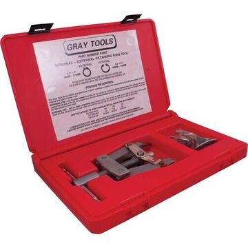 Convertible Internal/External Retaining Ring Plier, 3-1/2 to 7 in Internal, 3-1/2 to 7 in External Nominal