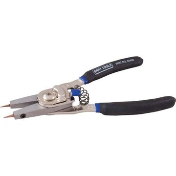 Convertible Internal/External Retaining Ring Plier, 1/4 to 1 in Internal, 1/8 to 1 in External Nominal