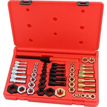 Rethreading Kit, 53-19 Taps, 32 Dies & 2 Thread Files-Piece