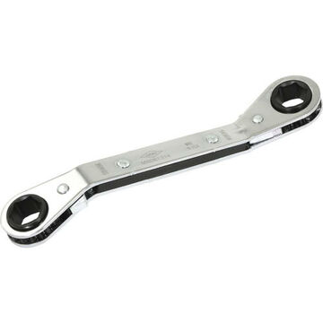 Box End Ratcheting Wrench, 13 X 14 Mm Opening, Ratcheting, 171 Mm Lg, 6-point, Steel