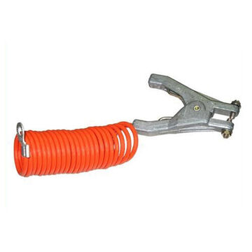 Coiled Retractable Assembly, 3/16 in, PVC