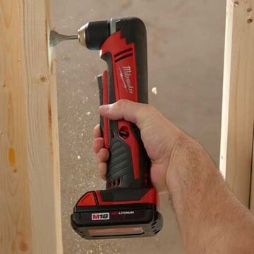 Drill Cordless Right Angle, 3/8 In Chuck, Single Sleeve, 125 In-lb Torque, 18 V, M18