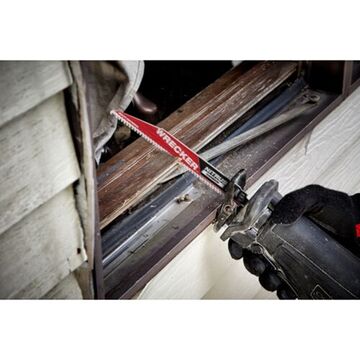 Saw Blade Reciprocating, 12 In Lg, 6 Tpi, Carbide, Universal