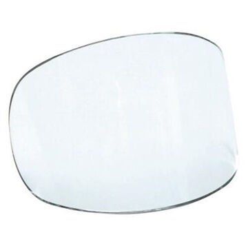 Replacement Facepiece Lens, Clear, Polycarbonate