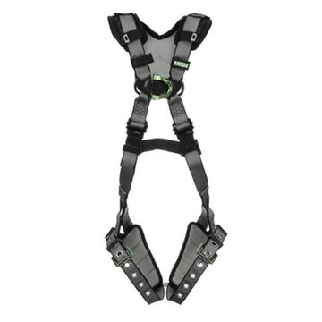Harness Full-body Safety, Standard, 400 Lb, Gray, Polyester