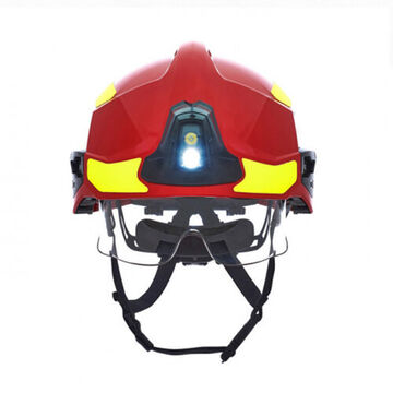 Helmet Technical Rescue, 6-1/2 To 8-1/8 In Fits Hat, Blue Yellow
