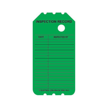 Tag Rtu Safety Scaffold, 6 In Ht, 3.25 In Wd, Green, Plastic