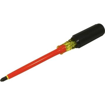 Insulated Screwdriver, Phillips, #3 Point, Plastic, 10-3/4 in lg