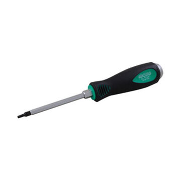 Screwdriver Heavy Duty, Square Recess, #1 Point, 16 In Shank, Rubber, 20-9/32 In Lg