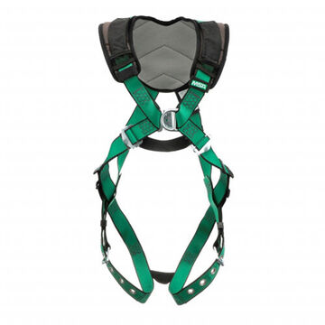 Full-Body Safety Harness, Extra Small, Green, Polyester