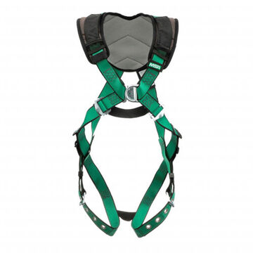 Safety Harness Full-body, Super Extra Large, Green, Polyester