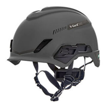 Bivent Safety Helmet, Gray, High Density Polyethylene, Fas-trac® Iii Pivot Ratchet