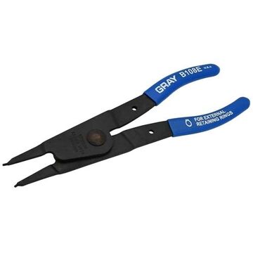 Industrial External Snap Ring Plier, 0.312 to 2 in Nominal