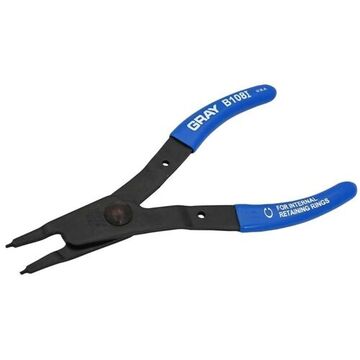 Industrial Internal Snap Ring Plier, 1.062 to 1.75 in/1.437 to 2 in Nominal