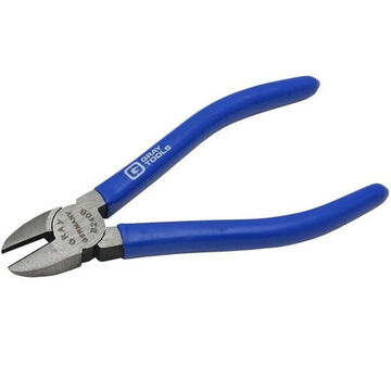 Diamond Slim Nose Side Cutting Plier, 5-1/2 in, Steel