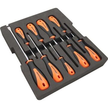 Assorted Screwdriver Set, 10-Piece, Steel