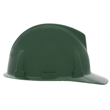 Cap Slotted, 6-1/2 To 8 In Fits Hat, Green, Polycarbonate, 1-touch, E